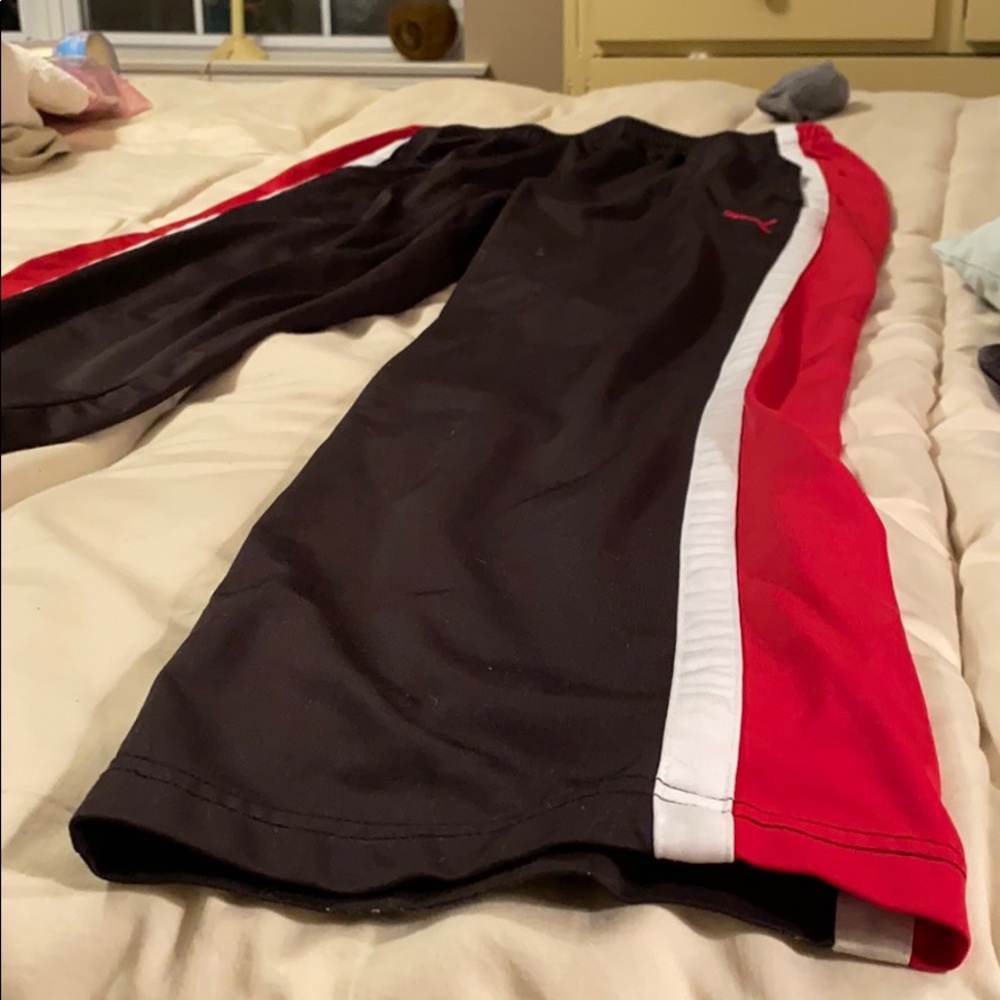 High waisted athletic pants